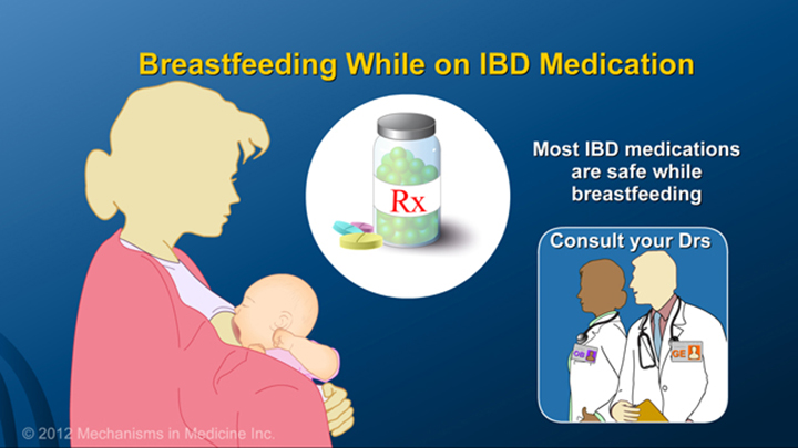 Breastfeeding on IBD Medication