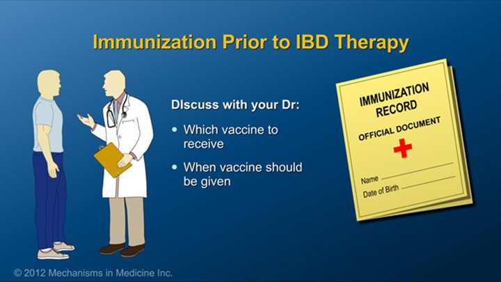 Immunization and IBD Therapy