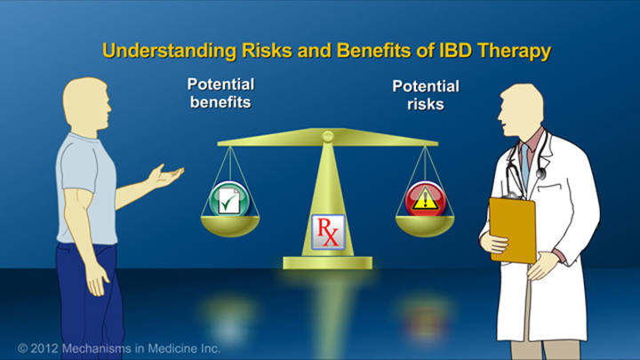 Risks and Benefits of IBD Therapy